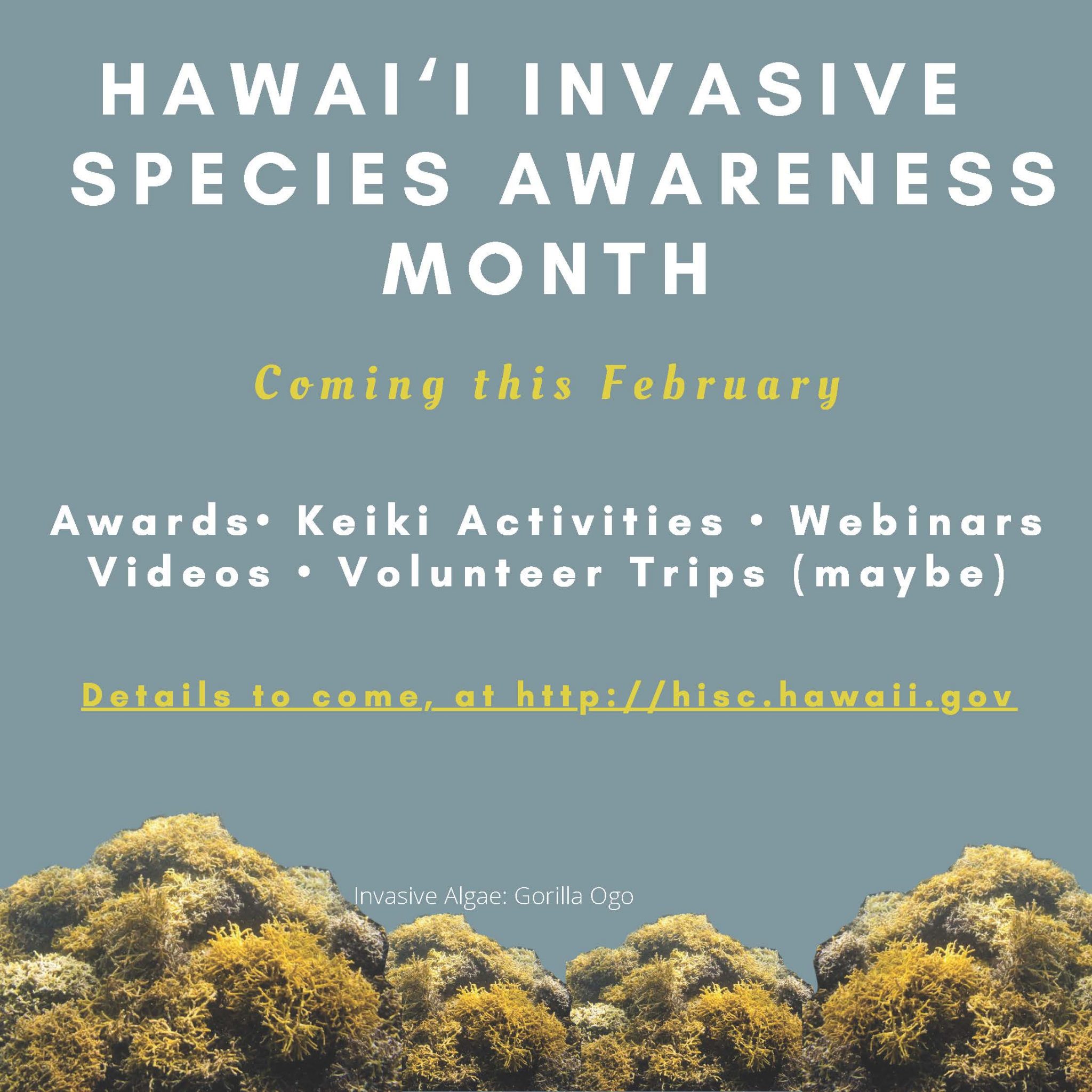 Aquatic Invasive Species | February Is Hawaii Invasive Species ...