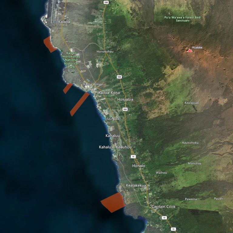 Division of Aquatic Resources Regulated Fishing Areas on Hawai’i Island