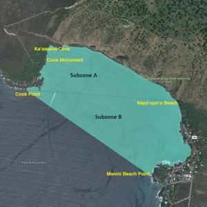Map of Kealakekua Bay MLCD
