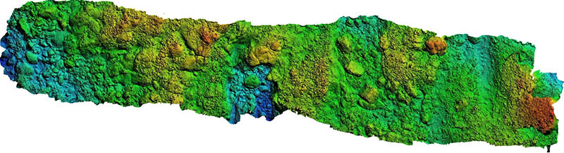 3D model of monitoring site