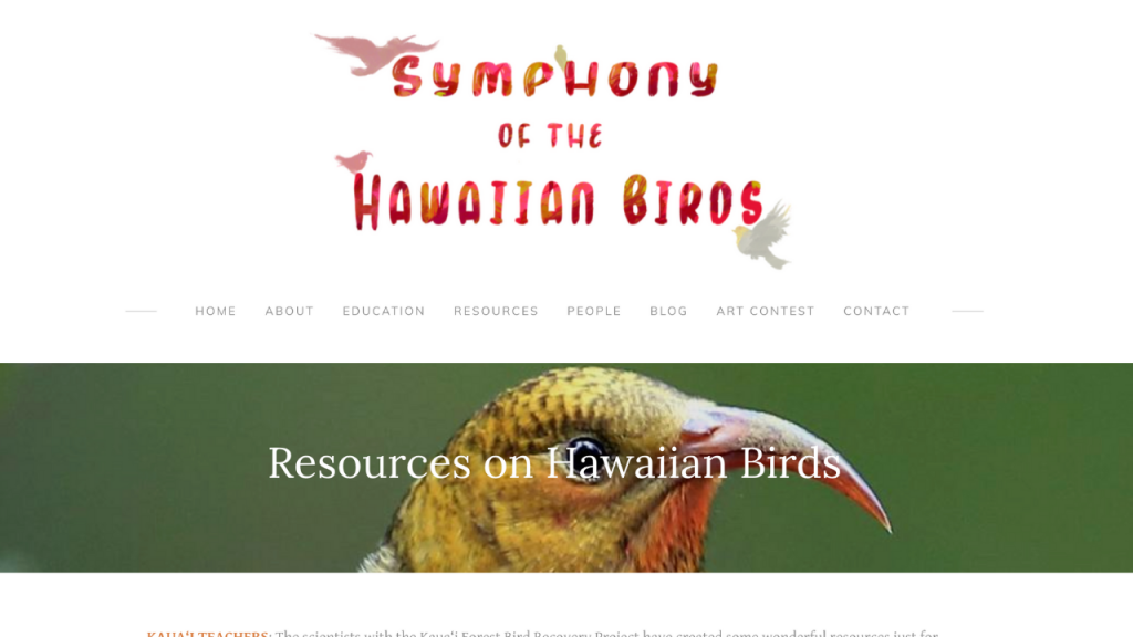 Symphony of the Hawaiian Birds