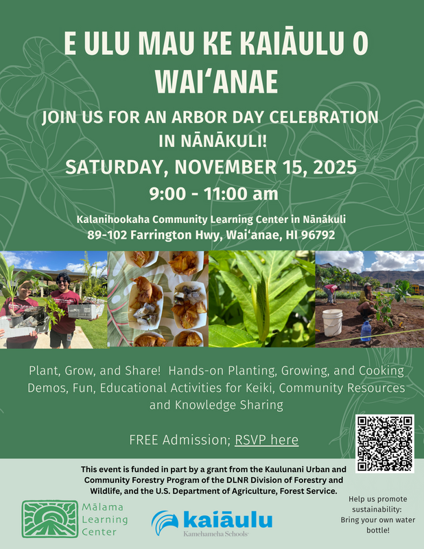 E Ulu Mau Ke Kaiāulu O Waiʻanae