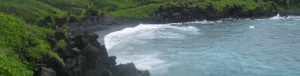 Waianapanapa shore