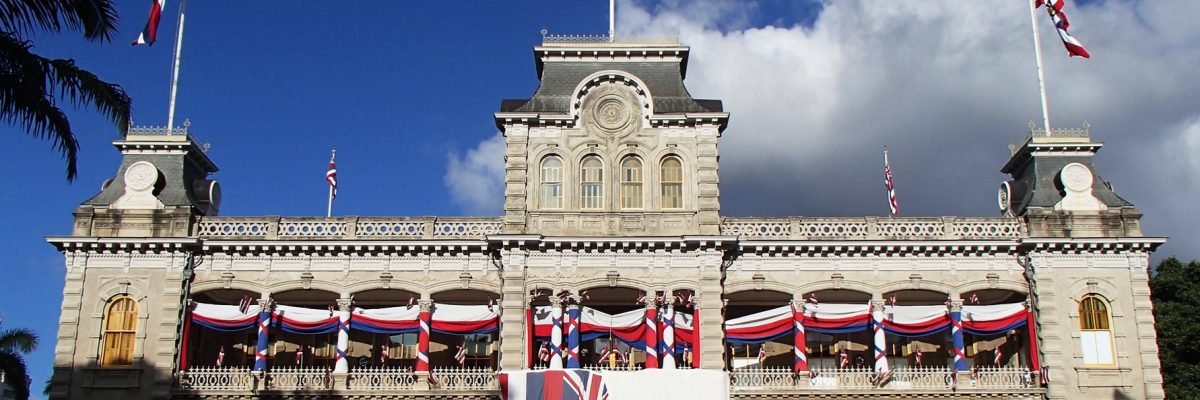 Iolani Palace exterior