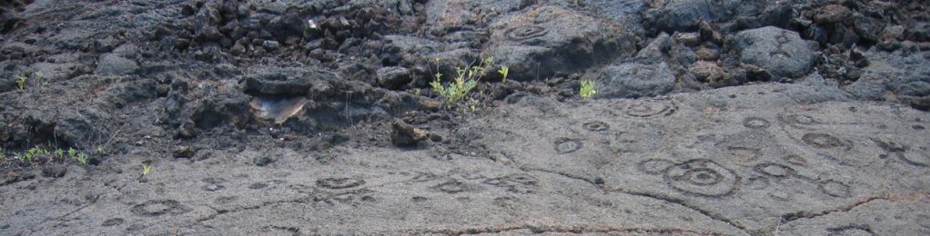 Petroglyphs at Kiholo