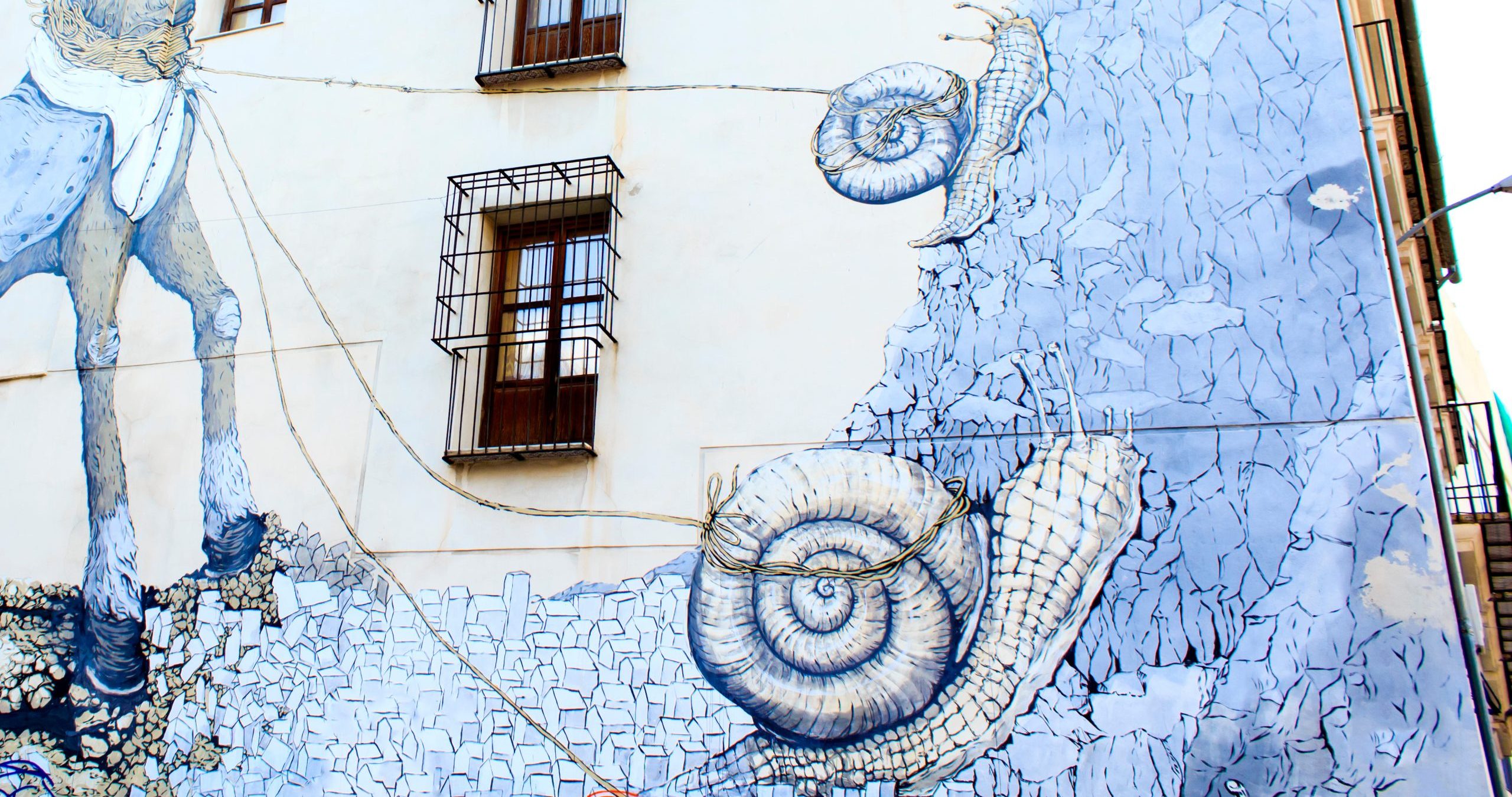 Snail mural