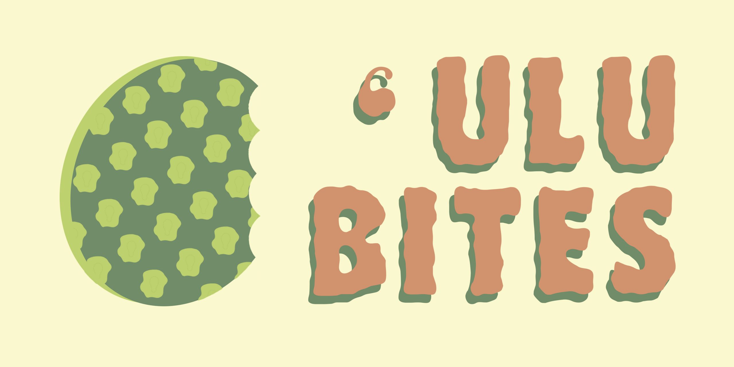 ʻUlu Bites e-newsletter logo with bite taken out of ʻulu