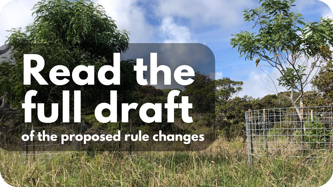 Read the full draft of the proposed rule changes