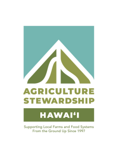 Agriculture Stewardship Hawaii logo