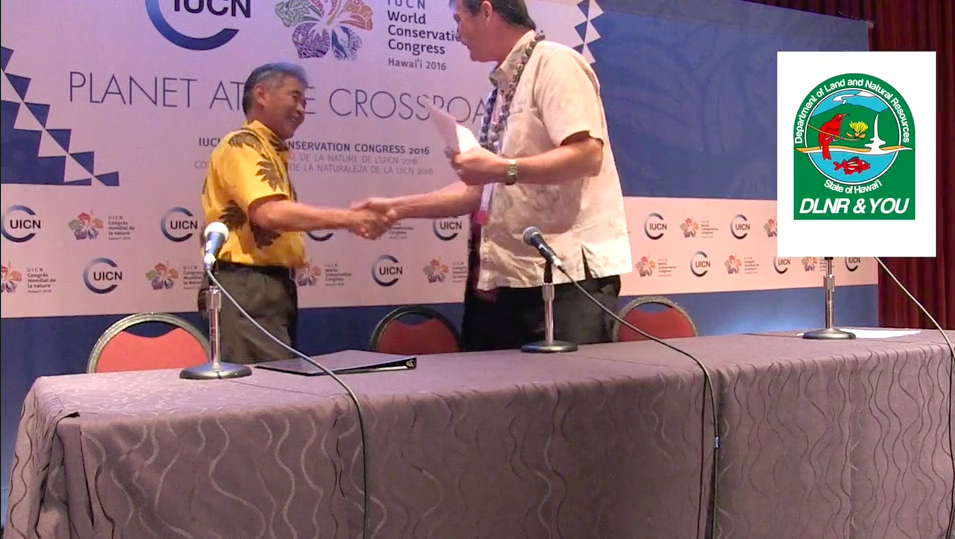 DLNR & YOU - IUCN Closing News Conference