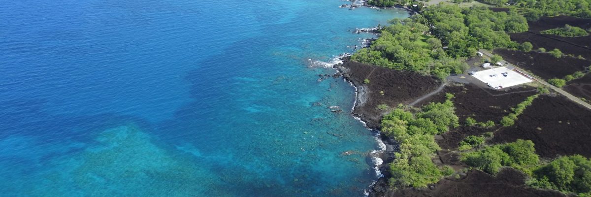 An image of the Maui coast