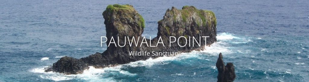 webpage header of Pauwala point