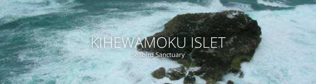 webpage header of kihewamoku islet