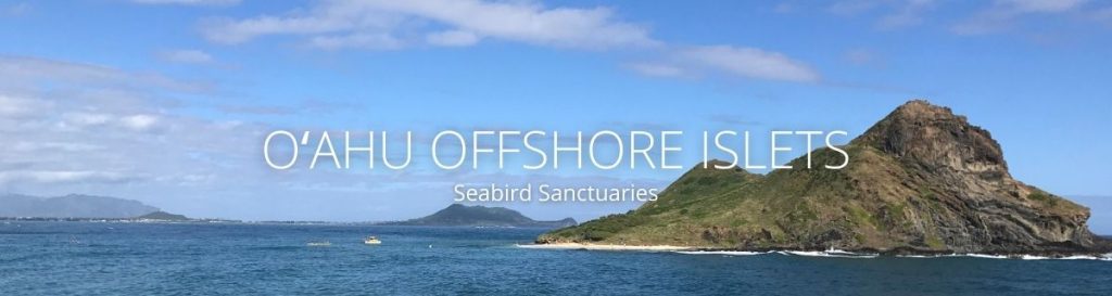 webpage header of oahu offshore islets