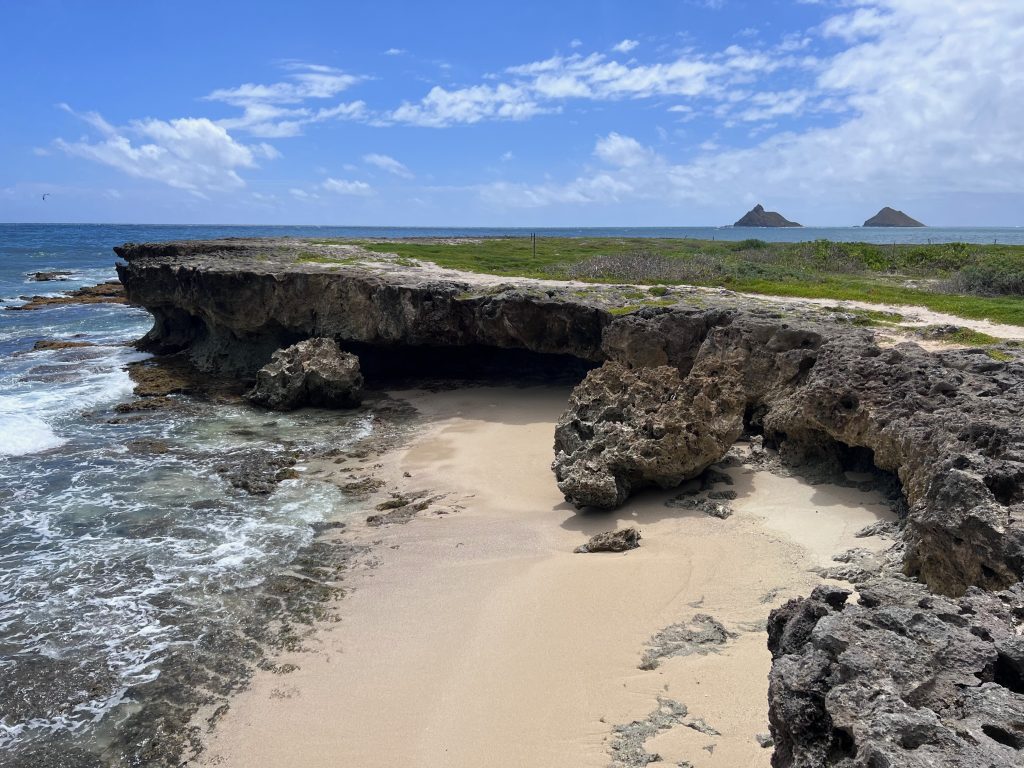 Mokulua Islets from Popoiʻa