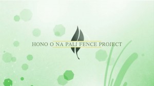 Hono O Na Pali Fence Project