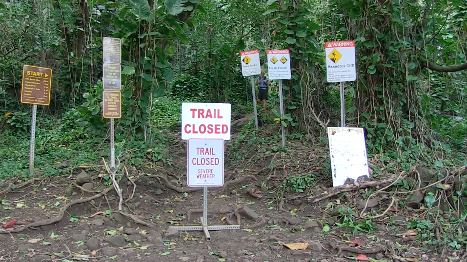 Kalalau Trail Closed