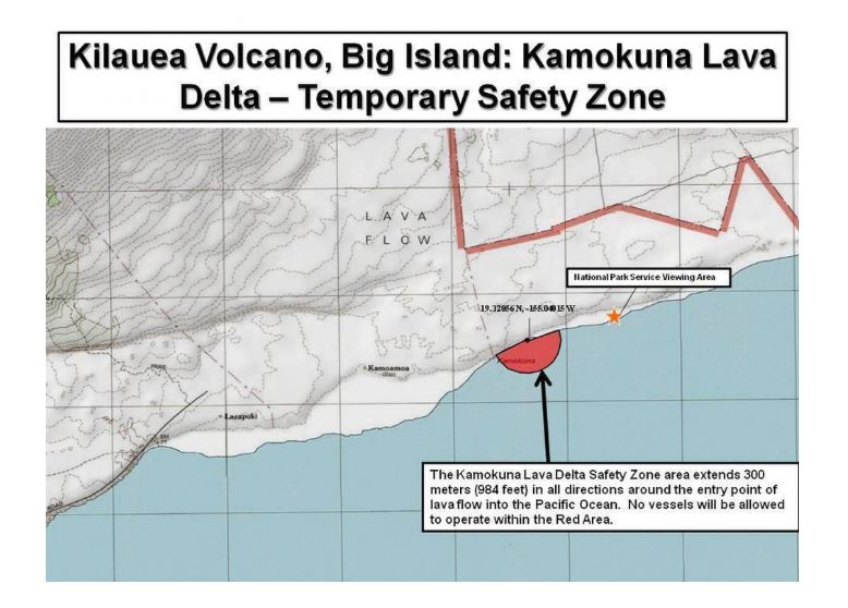 Hawaii Big Island Lava Zone Map