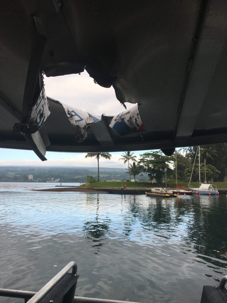 OCEAN LAVA EXPLOSION INJURES 23 PASSENGERS ON TOUR BOAT