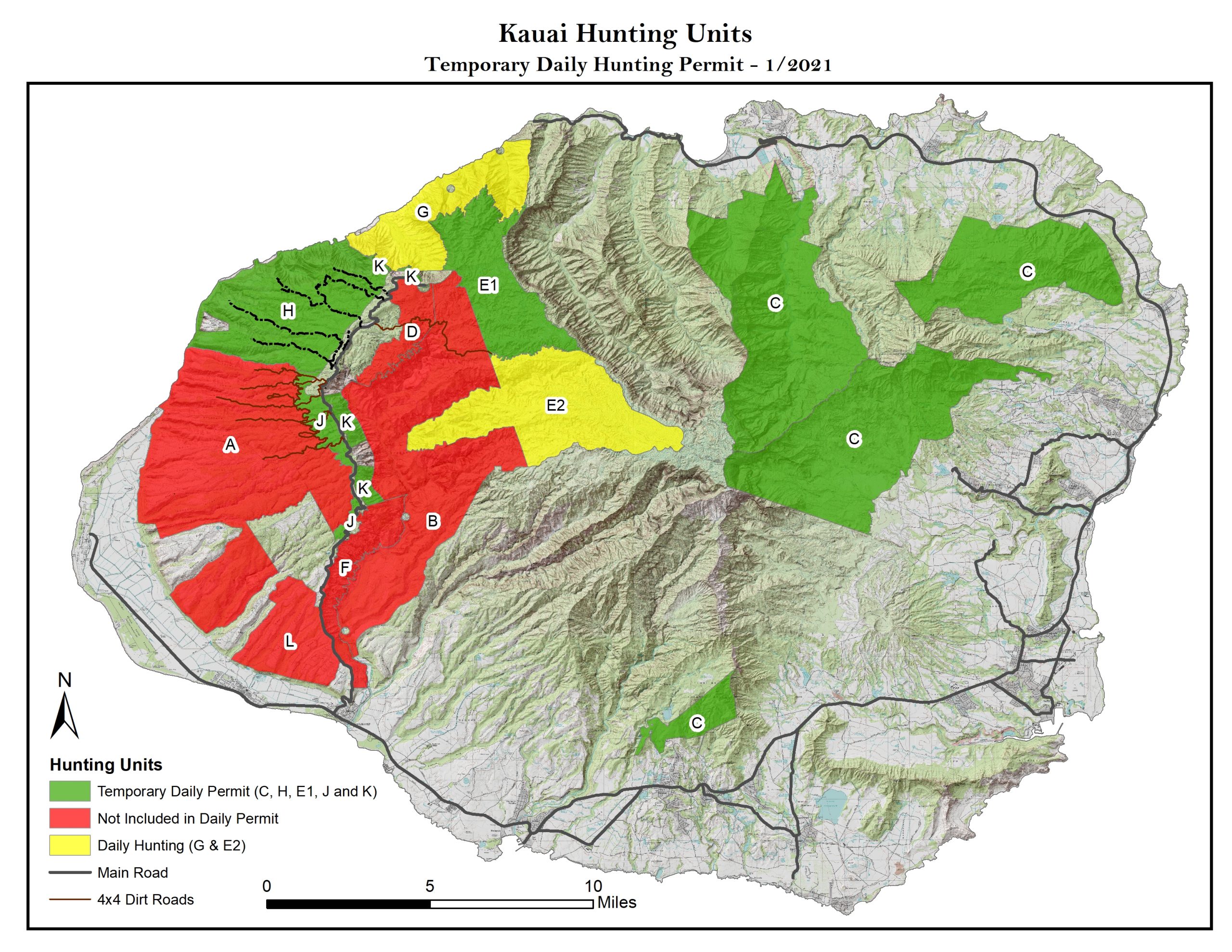 Department Of Land And Natural Resources 02 03 21 Kaua I Extends Additional Hunting Days For Covid 19 Response