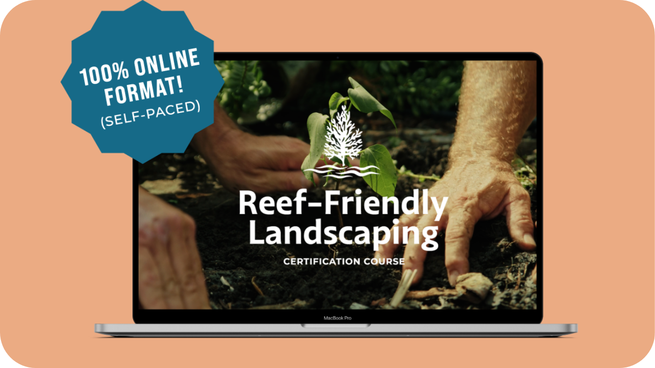 Maui Nui Resource Council Reef-friendly landscaping certification course 100% online format self-paced
