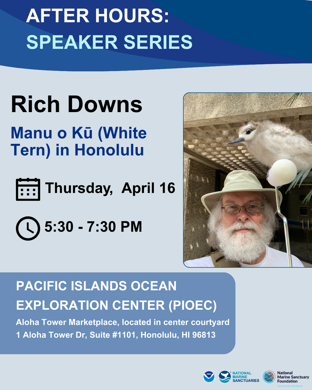 Speaker Series: Rich Downs, Manu o Kū